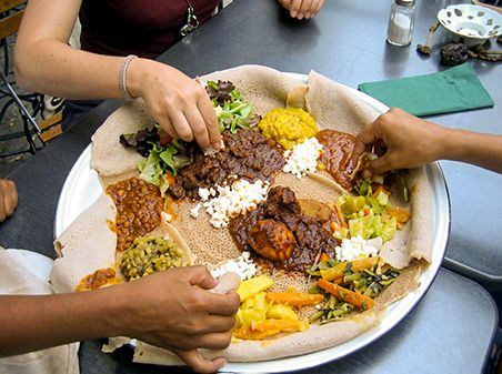 Äthiopisch essen in Bern - ethiopian food in bern